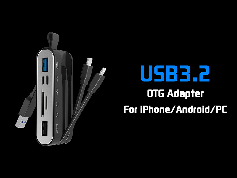 Lecteur de carte USB C TF SD